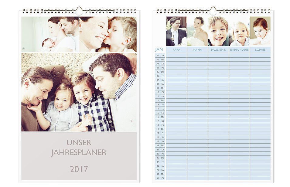 Kreative Fotokalender-Ideen für Sie und Ihre Liebsten